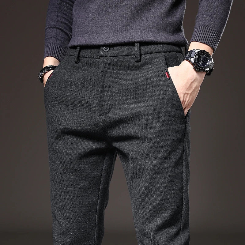 Lincoln - Refined Textured Pants