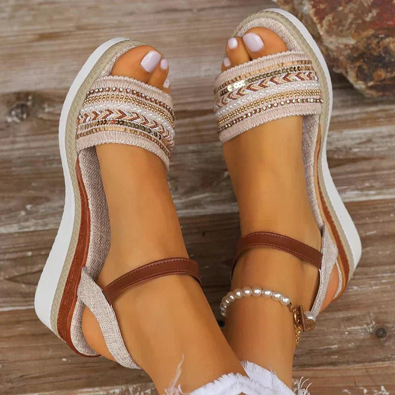 Ivana - Elegant Wedge Sandal
