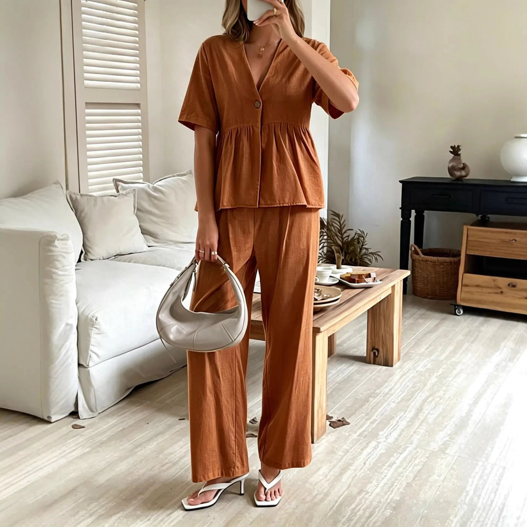 Nicole - Soft Draped Set