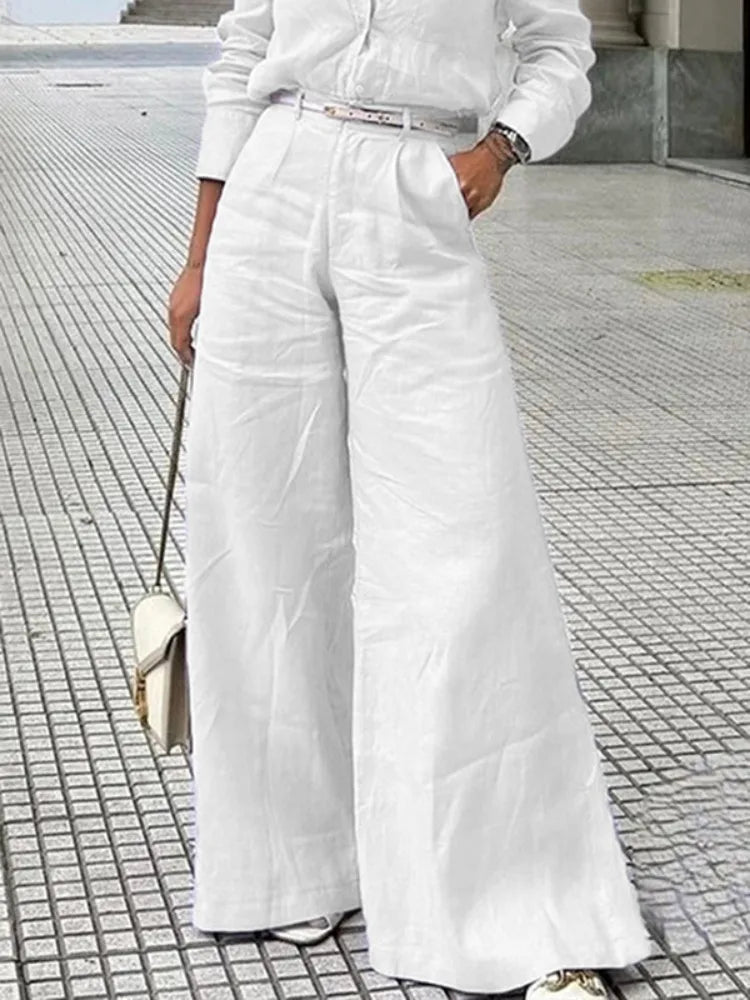 Ramona - Elegant Linen Pants
