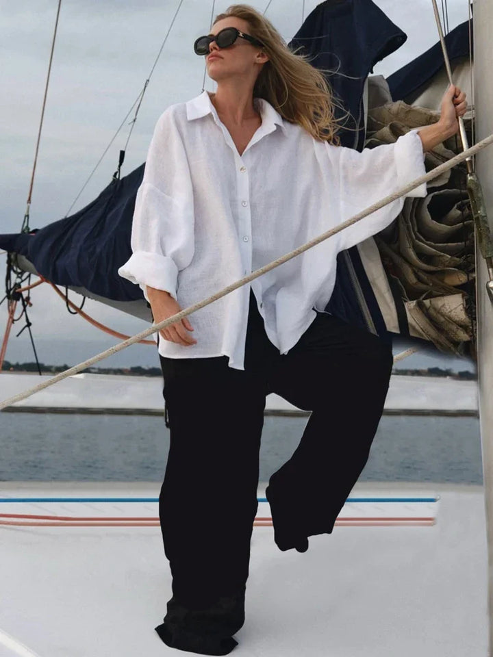 Bridget - Relaxed Linen Blouse