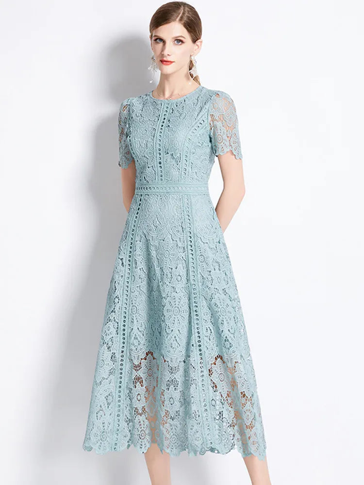 Nadine - Ethereal Lace Dress