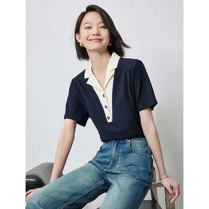 Caroline - Smooth Cotton Polo