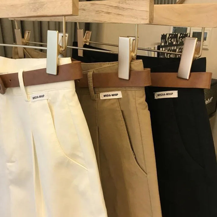 Taylor - Elegant Cotton Shorts