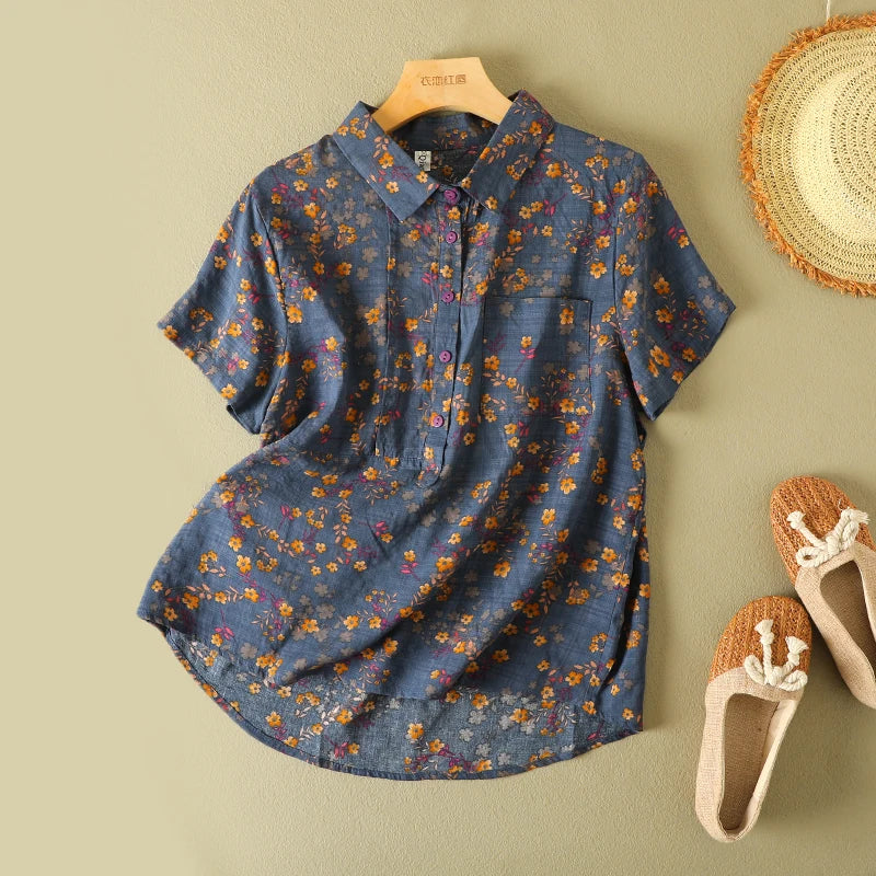 Blythe - Breezy Floral Blouse