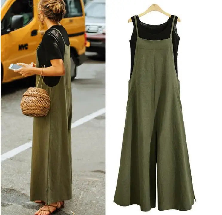 Bethany - Airy Linen Jumpsuit