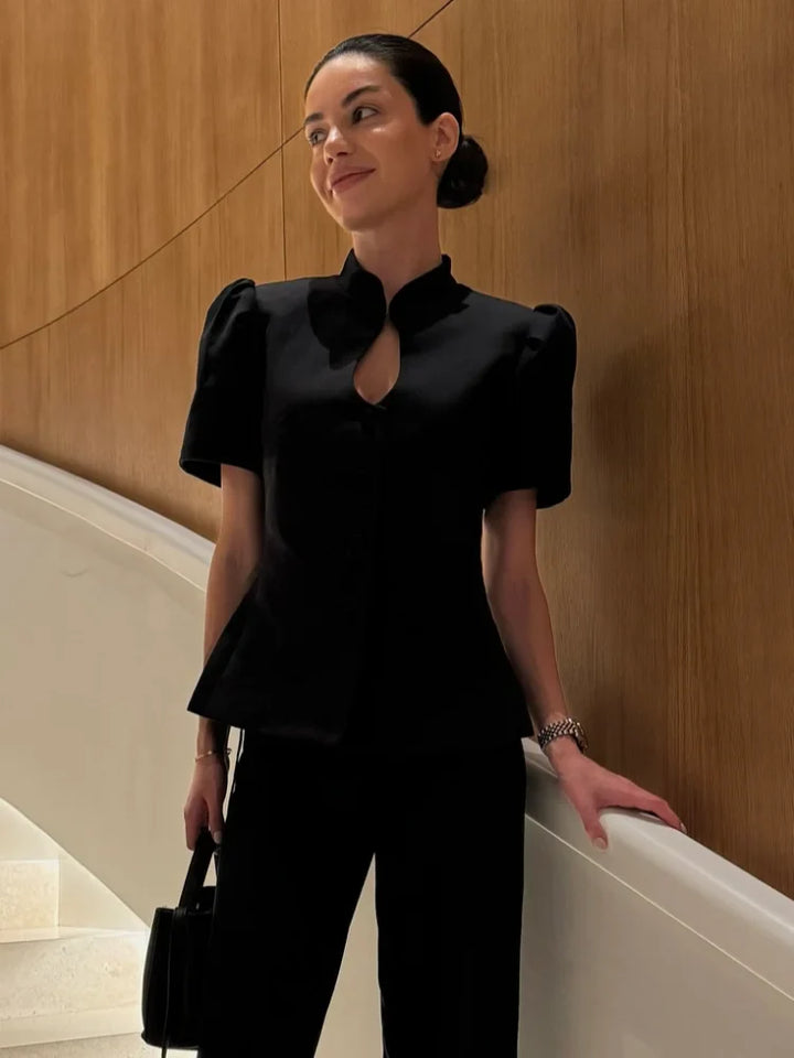 Ophelia - Silky Elegant Blouse