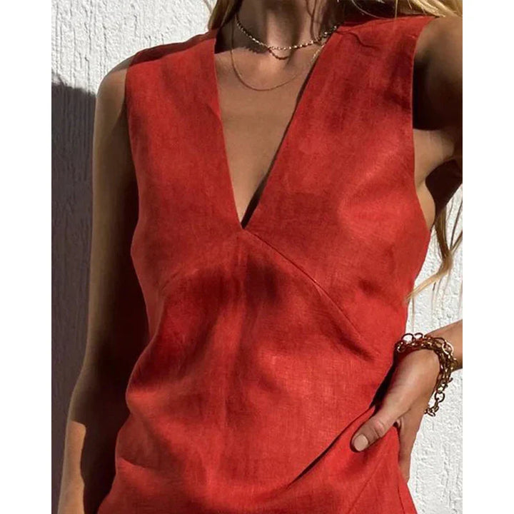 Deborah - Soft Linen Dress