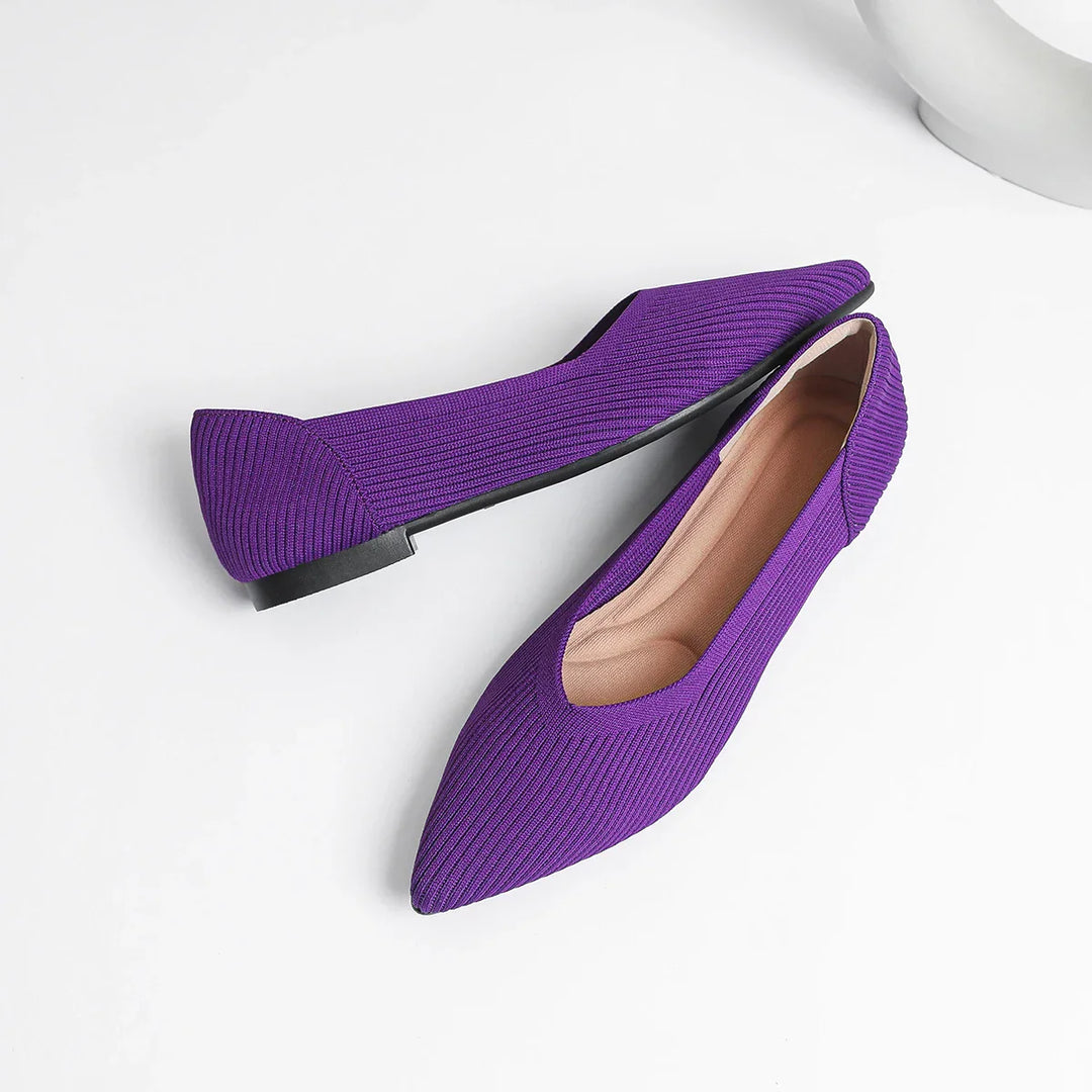 Zelda - Soft Ribbed Flats