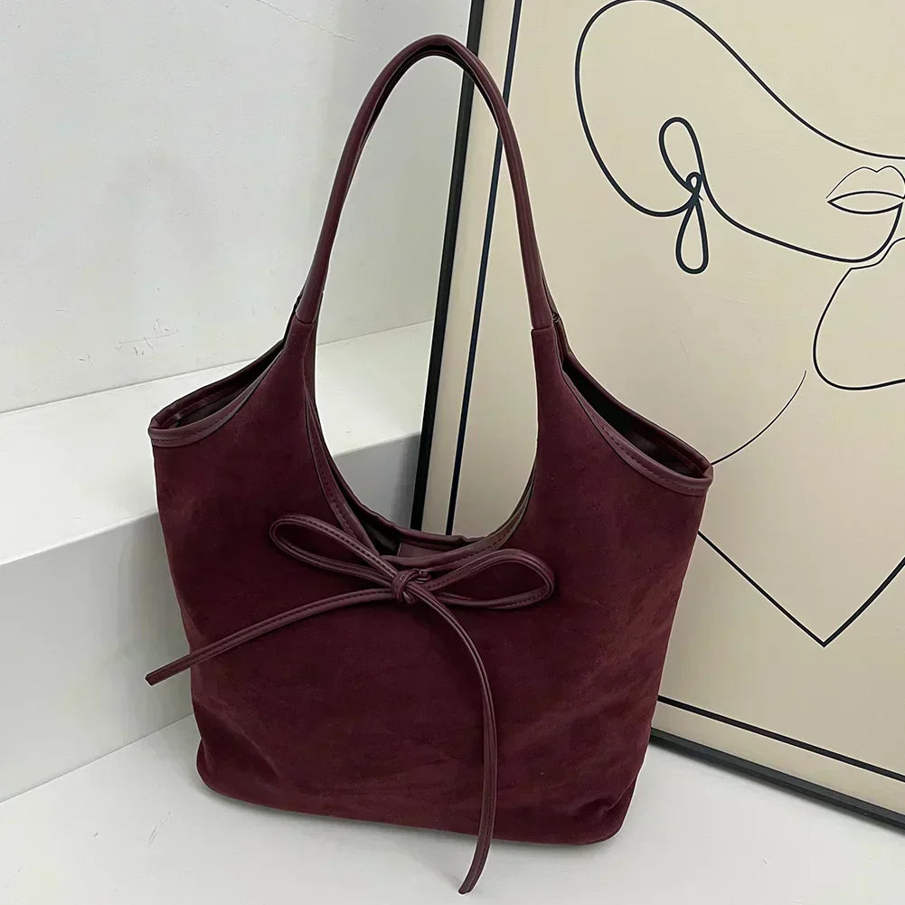 Tori - Soft Velvet Handbag
