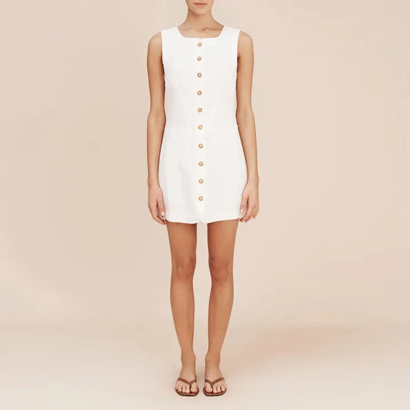 Odette - Breezy Linen Dress