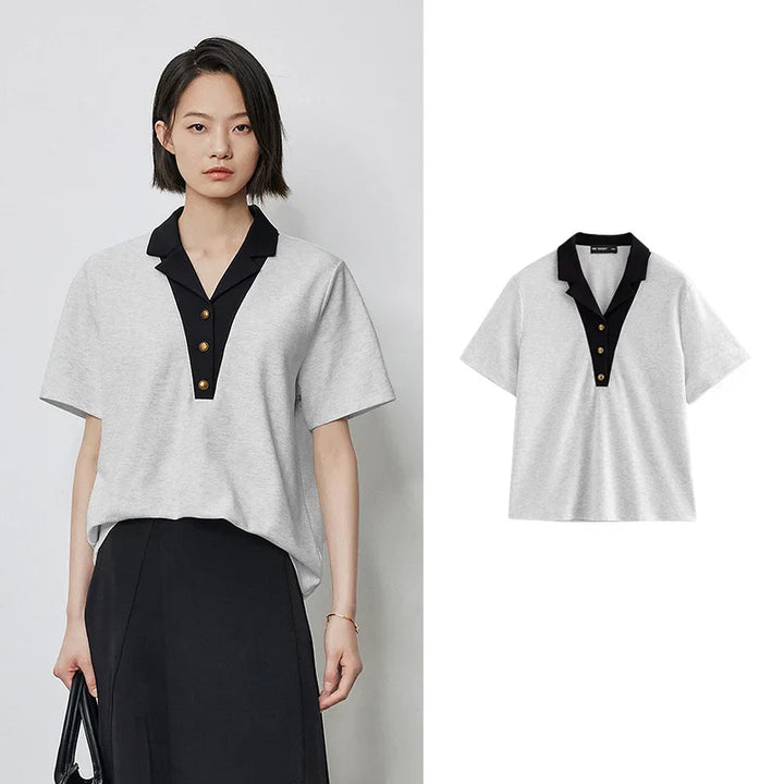 Caroline - Smooth Cotton Polo