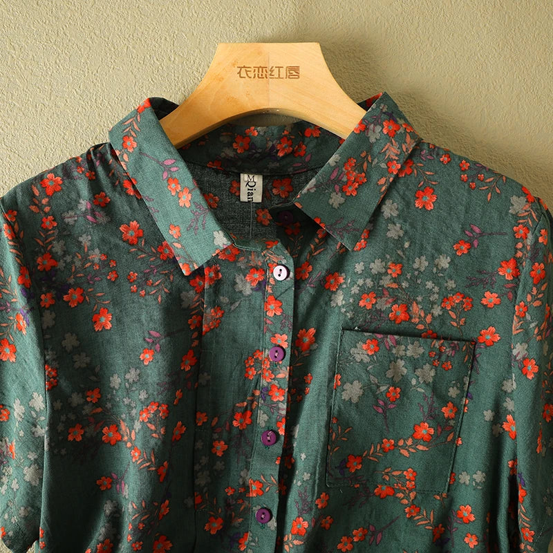 Blythe - Breezy Floral Blouse