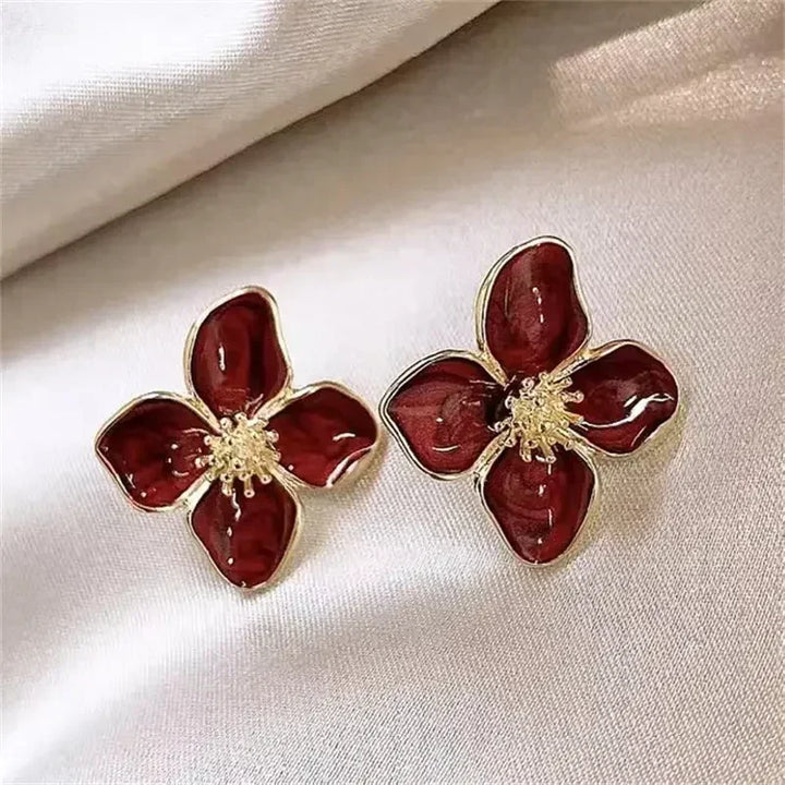 Denise - Luminous Floral Earrings