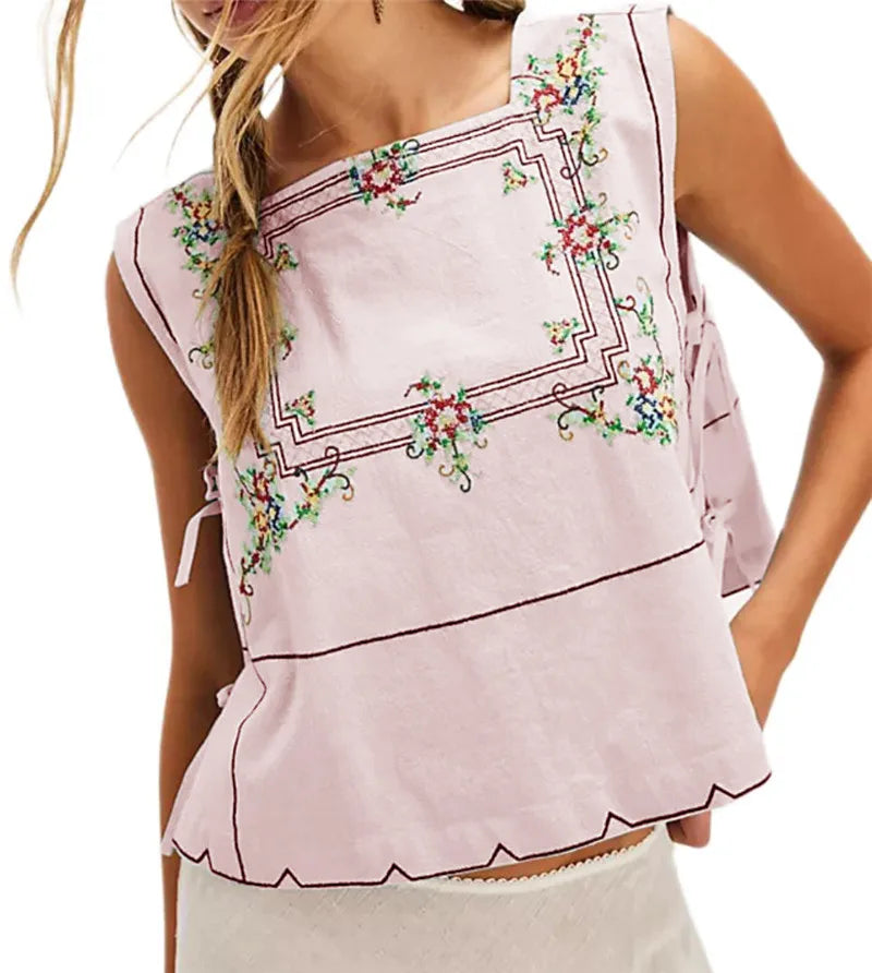 Valeria - Airy Cotton Blouse