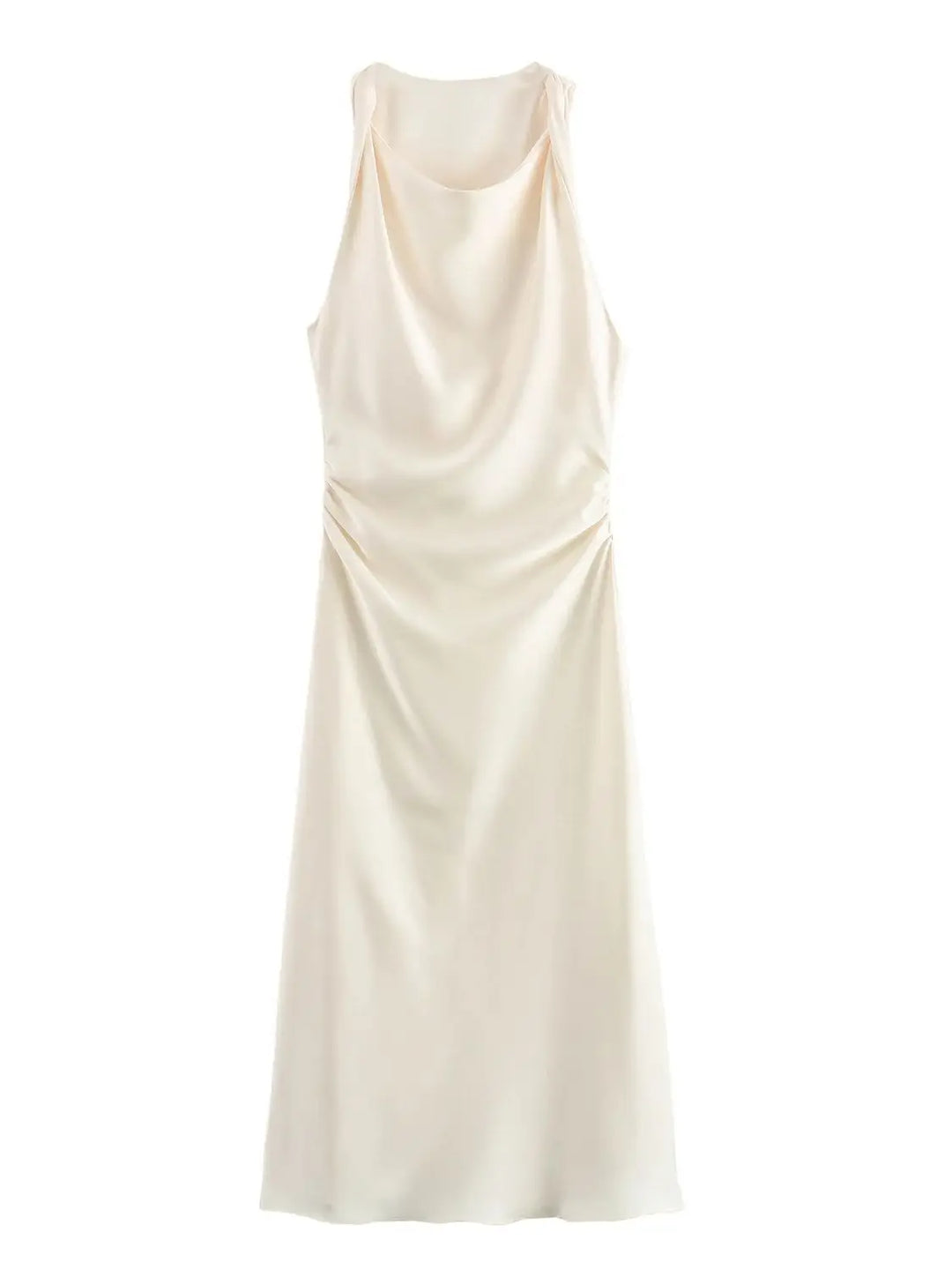 Naomi - Silky Satin Dress