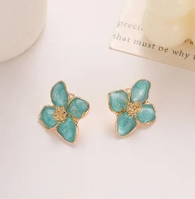 Denise - Luminous Floral Earrings