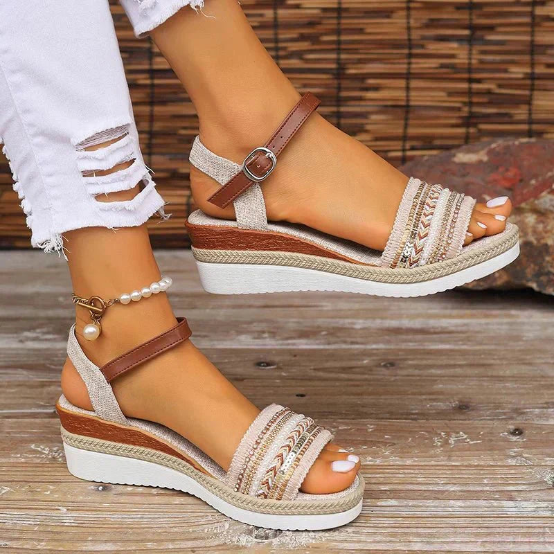 Ivana - Elegant Wedge Sandal