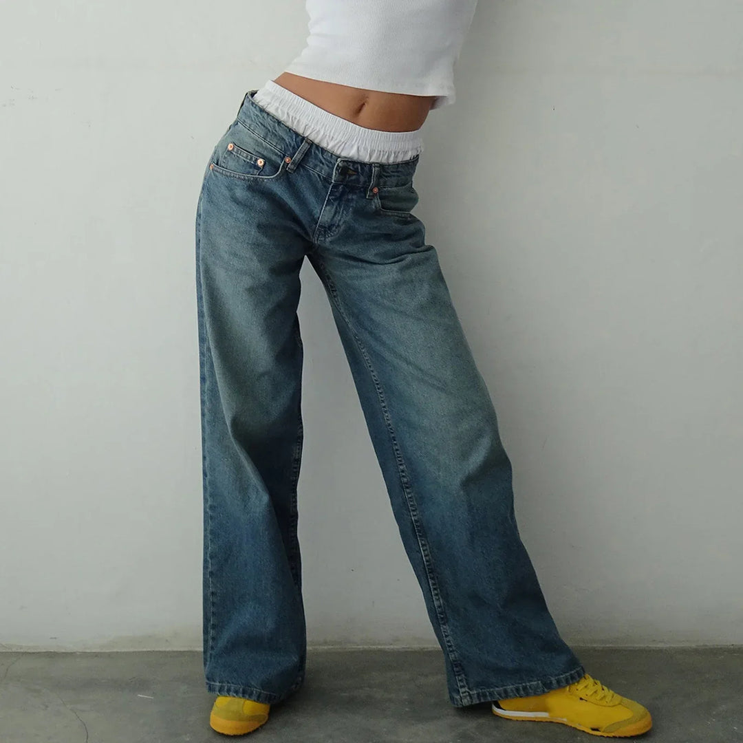 Rosalie - Relaxed Denim Pants