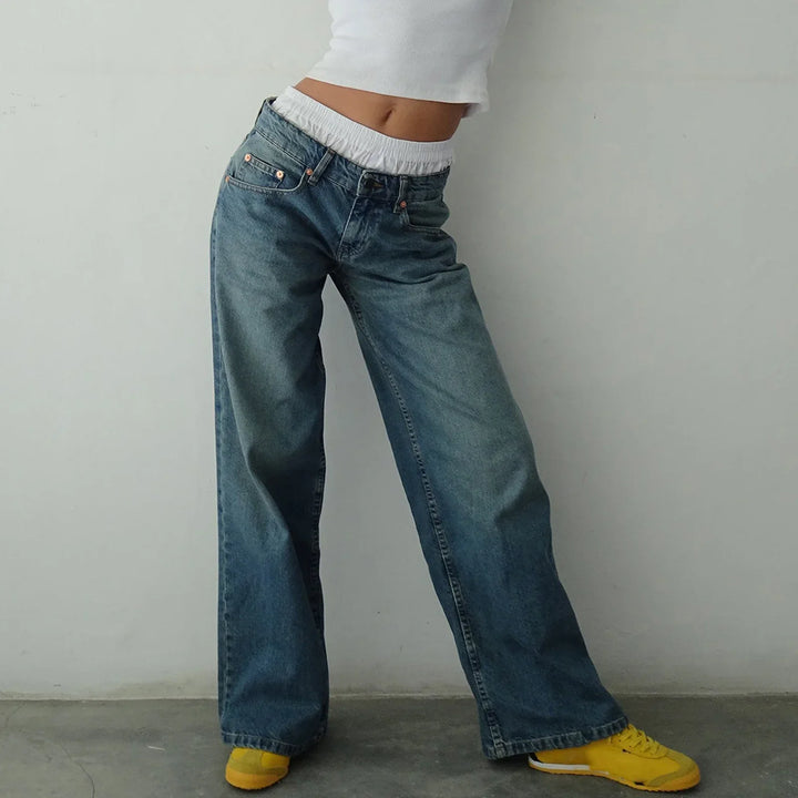 Rosalie - Relaxed Denim Pants