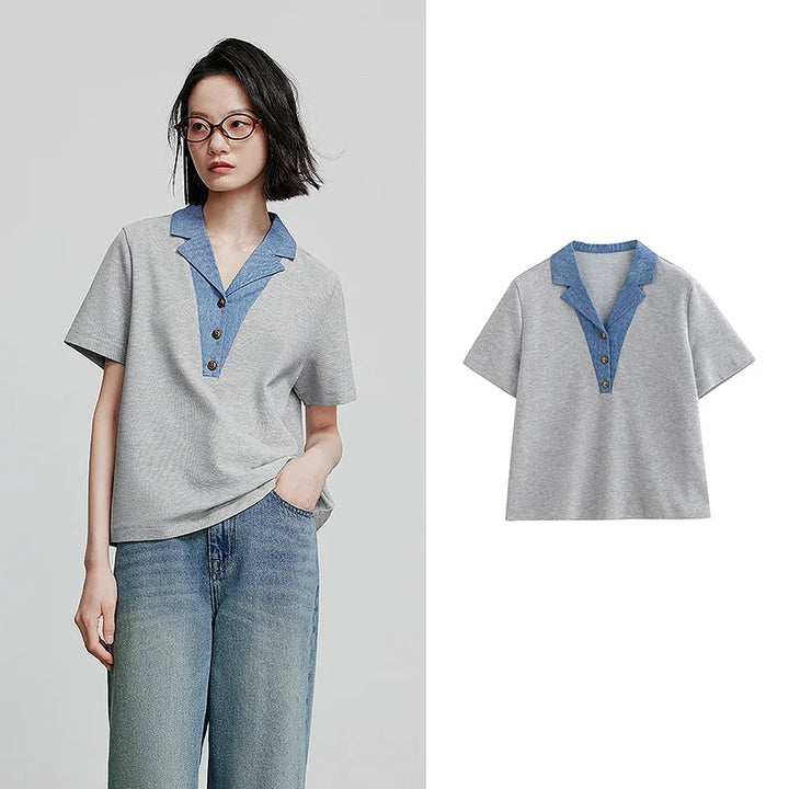 Caroline - Smooth Cotton Polo