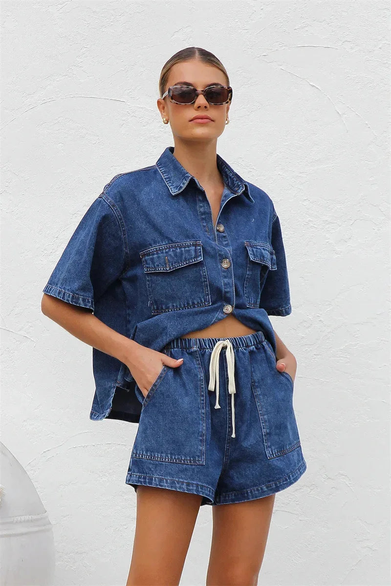 Morgan - Relaxed Denim Set
