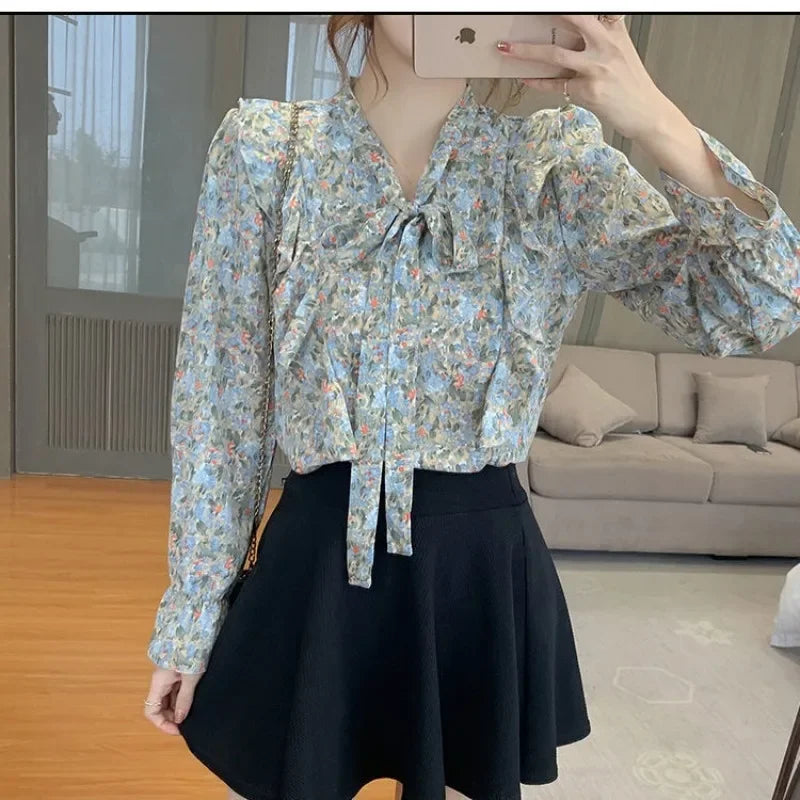 Airy Floral Blouse
