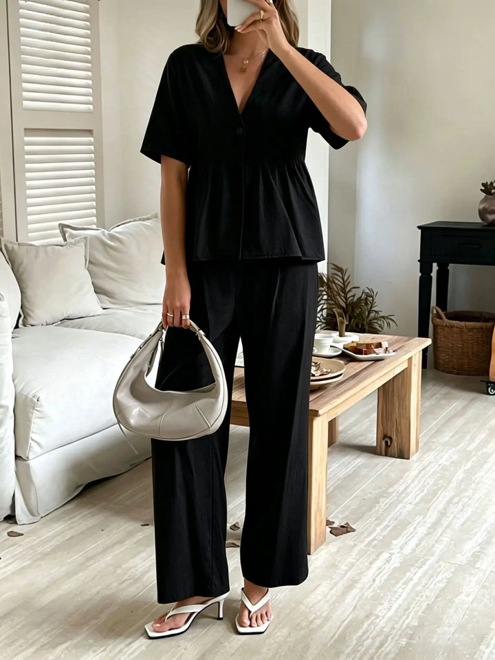 Nicole - Soft Draped Set
