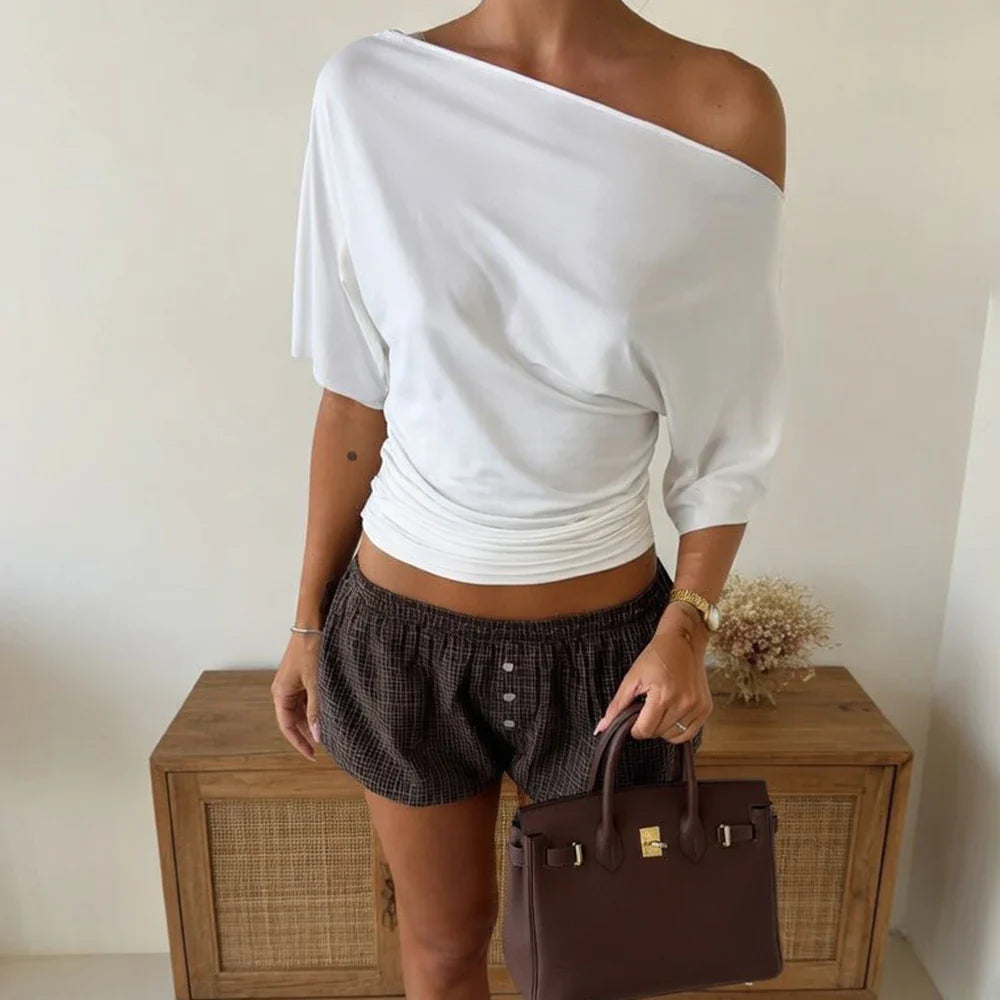 Irene - Soft Draped Blouse