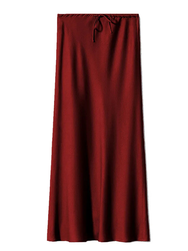 Teresa - Luxurious Satin Skirt