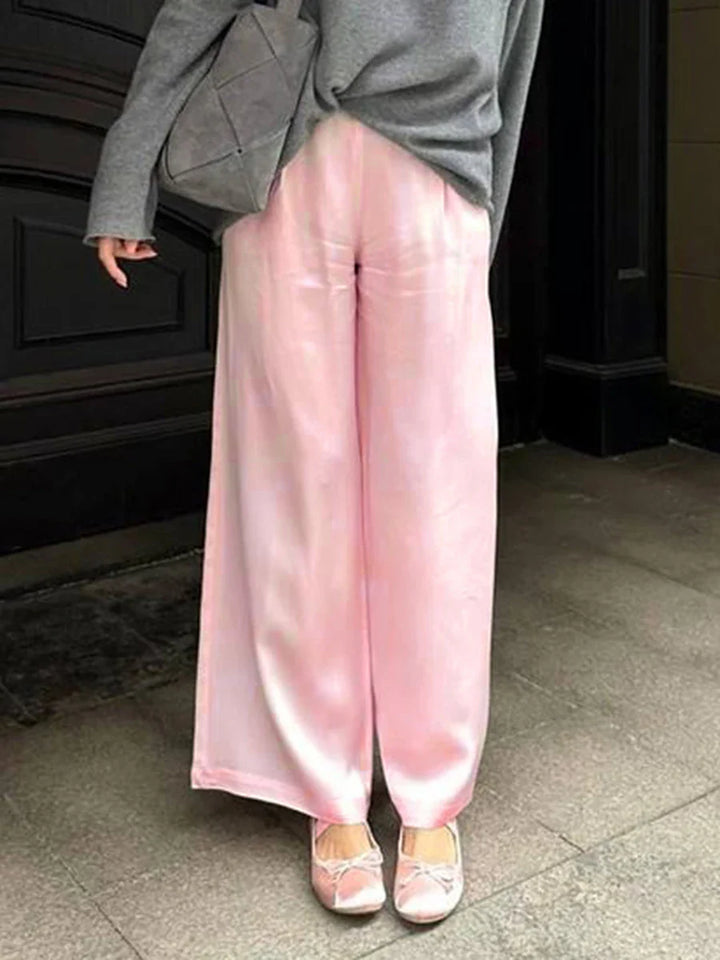 Phoebe - Luxe Satin Pants