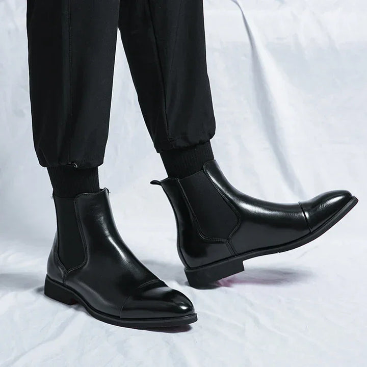 Sleek Leather Boots