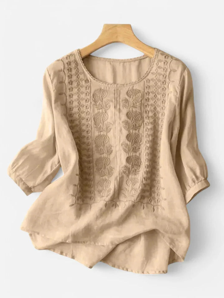 Soft Floral Blouse