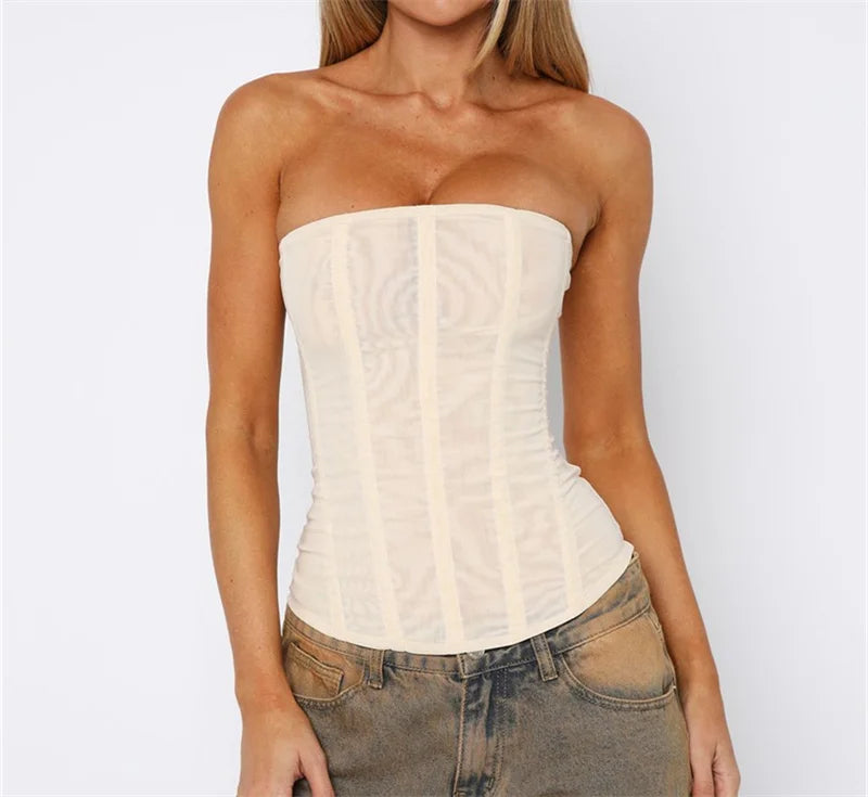 Brooke - Sleek Satin Blouse