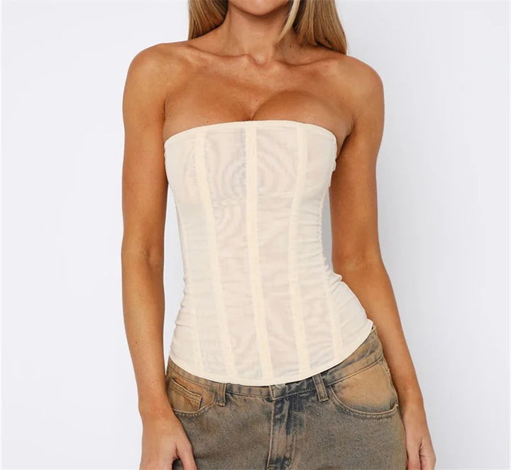 Brooke - Sleek Satin Blouse