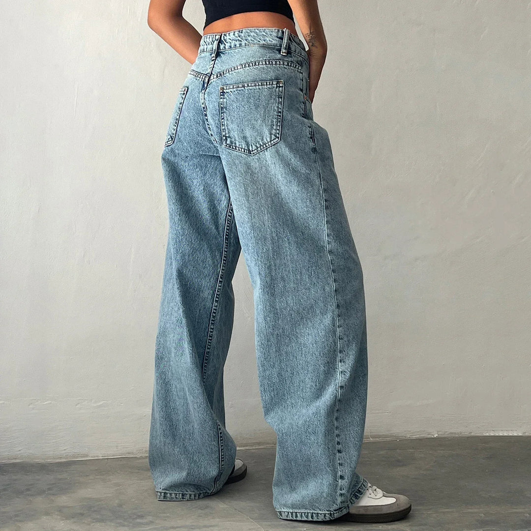 Rosalie - Relaxed Denim Pants