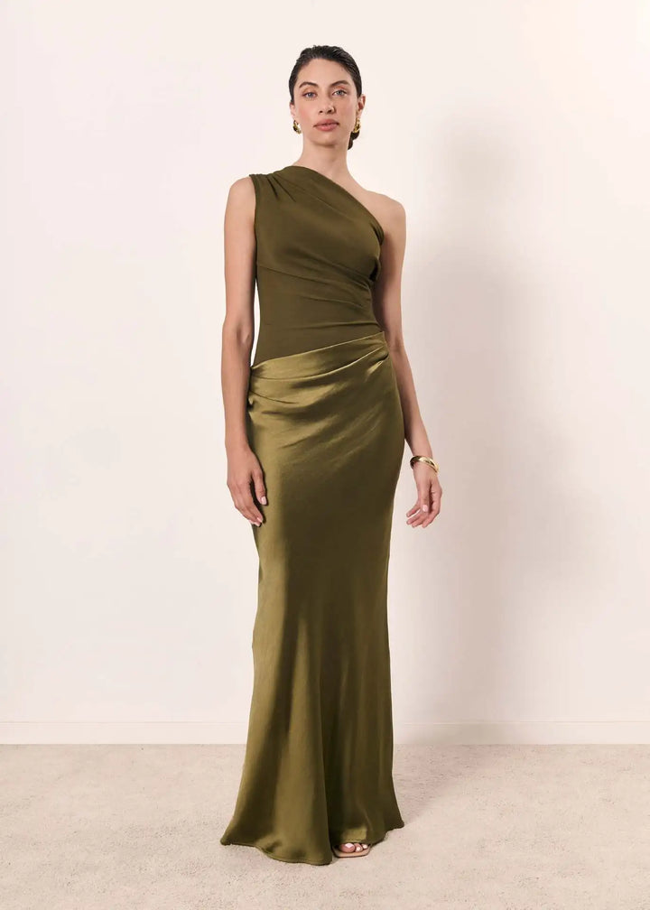Nevaeh - Silky Satin Dress