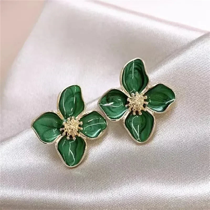 Denise - Luminous Floral Earrings