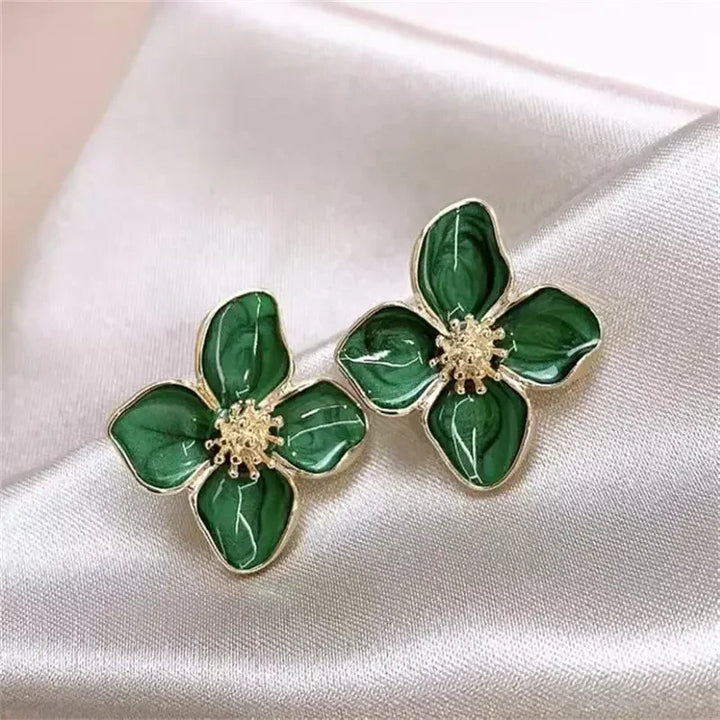 Denise - Luminous Floral Earrings