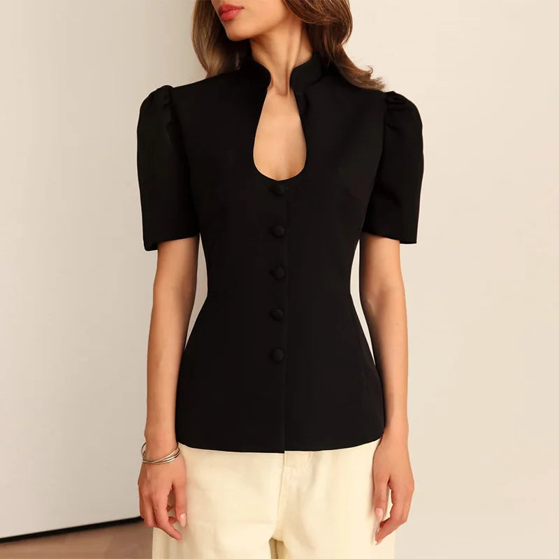 Ophelia - Silky Elegant Blouse