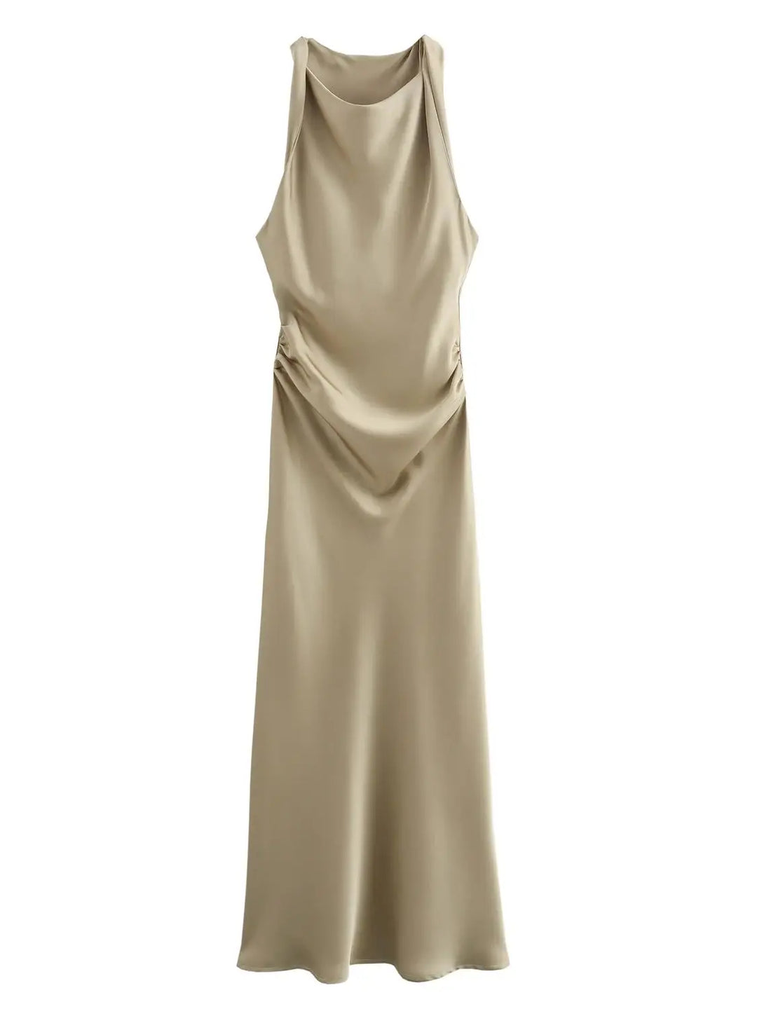 Naomi - Silky Satin Dress