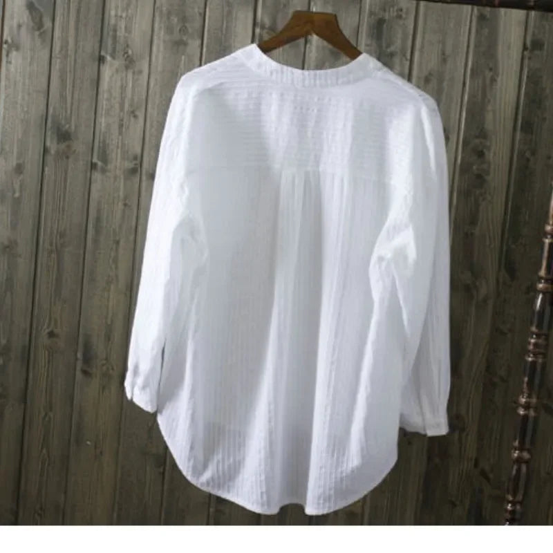 Charlotte - Breezy Cotton Shirt