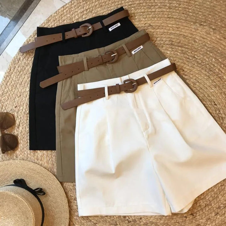 Taylor - Elegant Cotton Shorts