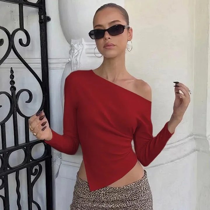 Alexis - Soft Draped Blouse