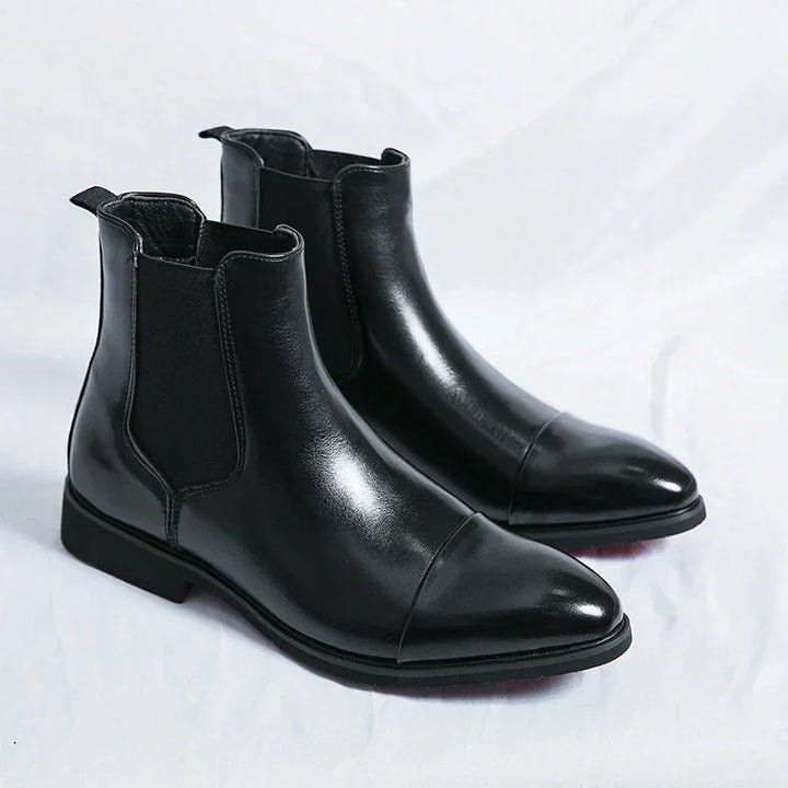 Sleek Leather Boots
