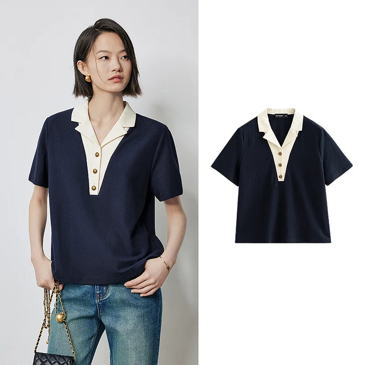 Caroline - Smooth Cotton Polo