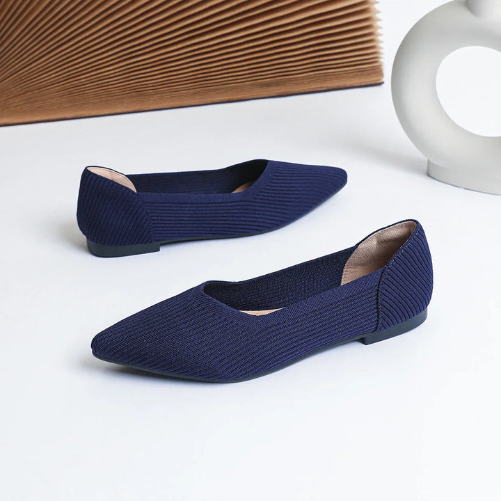 Zelda - Soft Ribbed Flats