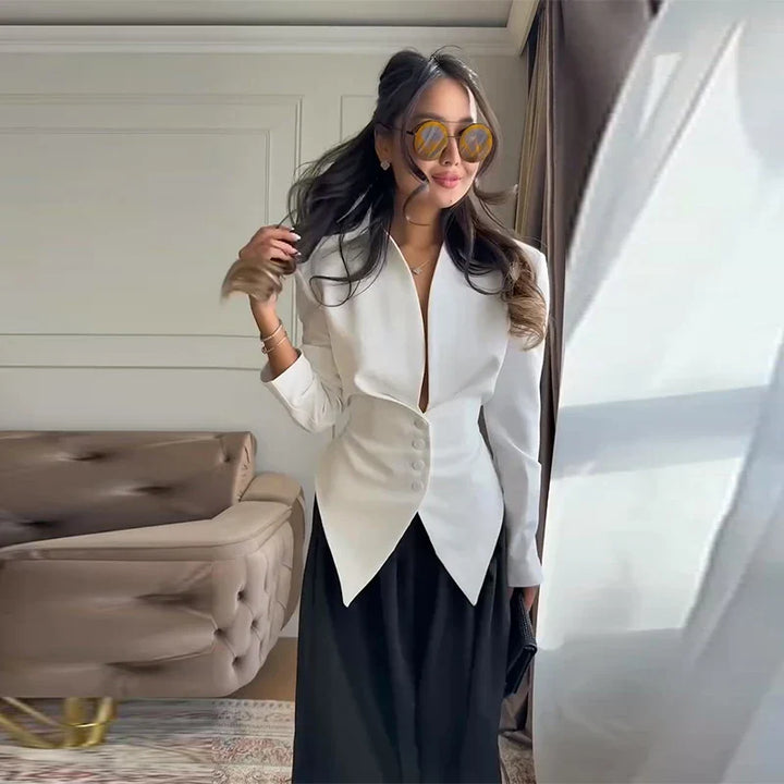 Piper - Elegant Structured Blouse