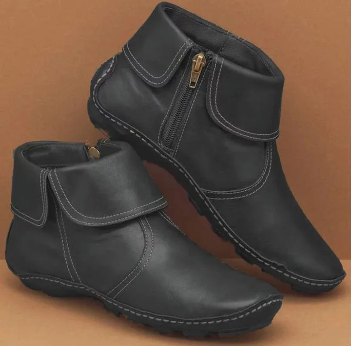 Bethany - Relaxed Leather Boots