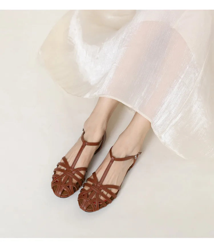 Lily - Airy Woven Sandals